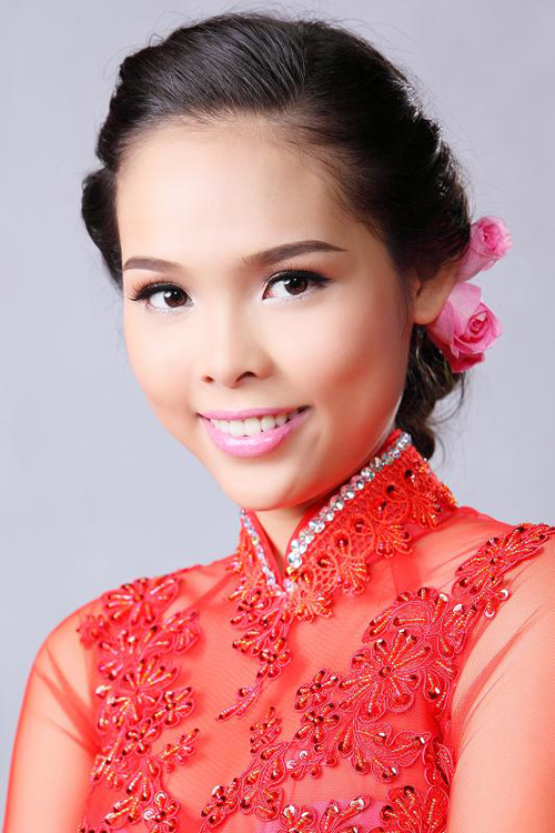 trang điểm áo dài cưới - hình minh họa 3