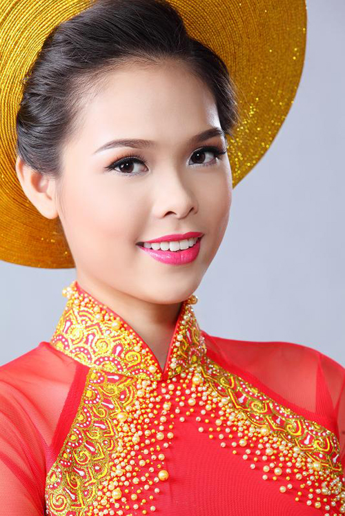 trang điểm áo dài cưới - hình minh họa 6