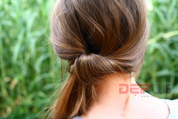 kiểu tóc đuôi ngựa đẹp - hình minh họa 14