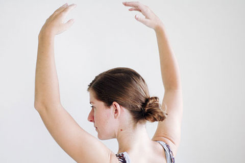 kiểu tóc búi ballet - hình minh họa 11