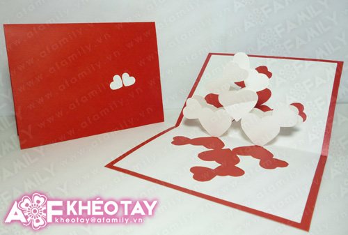 làm thiệp Valentine đơn giản - hình minh họa 11