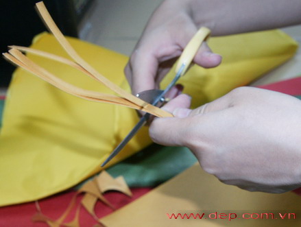 làm bí ngô giấy - hình minh họa 8