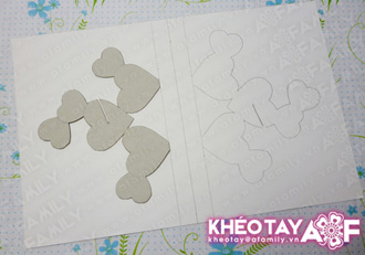 làm thiệp Valentine đơn giản