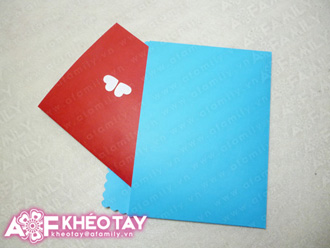làm thiệp Valentine đơn giản - hình minh họa 6