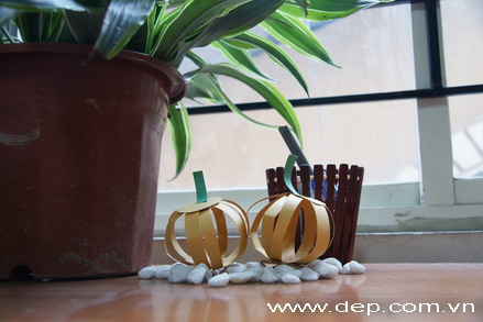 làm bí ngô giấy - hình minh họa 14