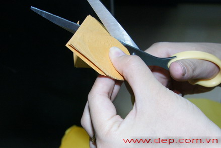 làm bí ngô giấy - hình minh họa 6
