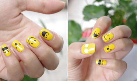 vẽ nail ngộ nghĩnh - hình minh họa 11