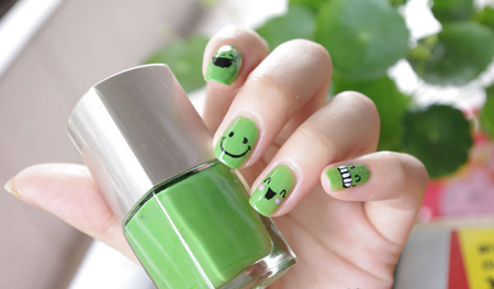 vẽ nail ngộ nghĩnh - hình minh họa 27