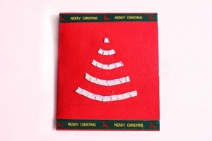 Cách làm thiệp cây thông Noel đẹp mà siêu dễ làm thiệp cây thông Noel - hình minh họa 2