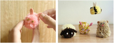 làm thiệp handmade bằng len - hình minh họa 4