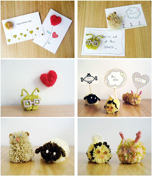 làm thiệp handmade bằng len - hình minh họa 9