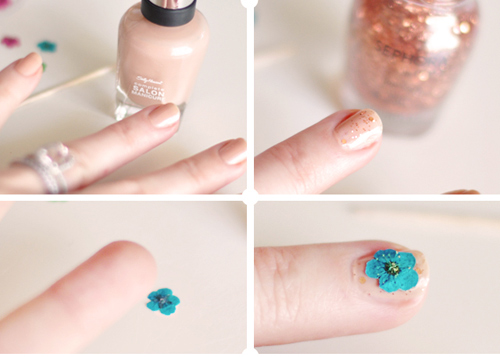 2 mẫu nail hoa rực rỡ đón cuối tuần - 4