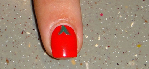 vẽ nail hoa quả - hình minh họa 8