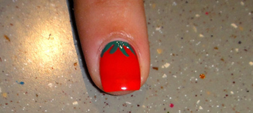 vẽ nail hoa quả - hình minh họa 9