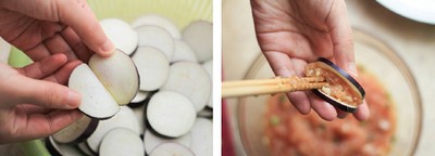Cà tím kẹp thịt lạ miệng cho bữa tối 6 cà tím chiên thịt - hình minh họa 2