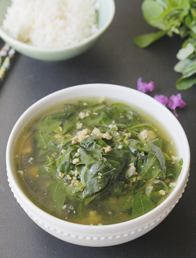 Canh Rau Ngót Nấu Tôm Thịt - hình minh họa 5