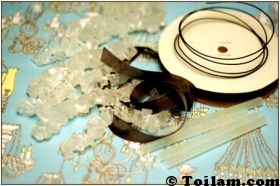 đèn trùm, cách làm, cực hot,lấp,lánh,handmade,diy,mẹo vặt