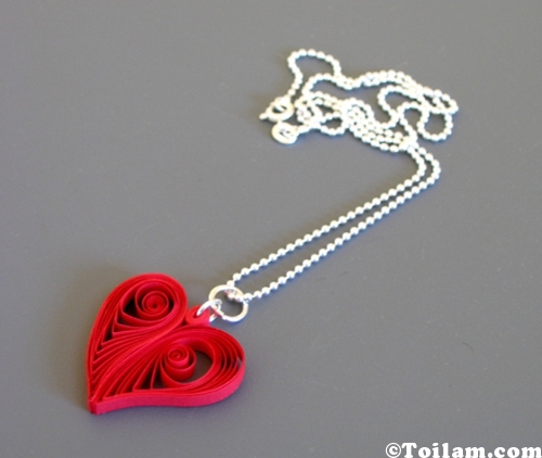 cach lam, handmade,hoa giấy, trang trí . dễ thương, trái tim, giấy,