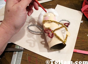 Cách làm,hướng dẫn,thiên thần,bằng ,giấy,tái chế,diy,handmade