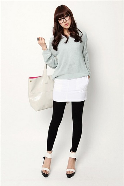 phối đồ legging công sở - hình minh họa 3