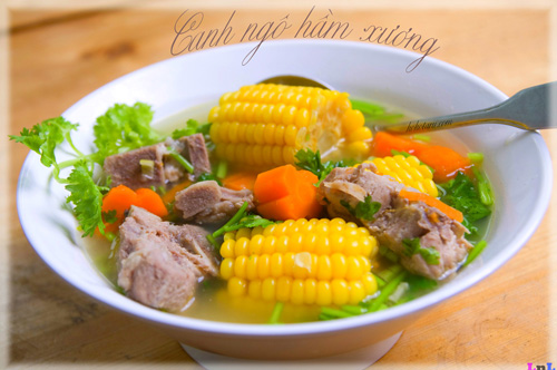 bà bầu ăn bắp ngô