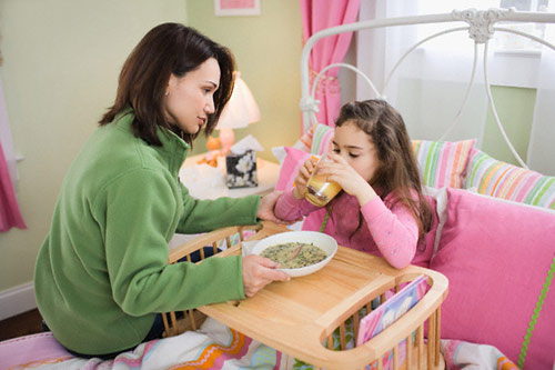 chăm sóc trẻ bị sởi