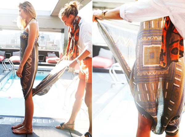 Dạo biển thêm cuốn hút với 4 kiểu thắt sarong cơ bản 11 cách thắt sarong - hình minh họa 6