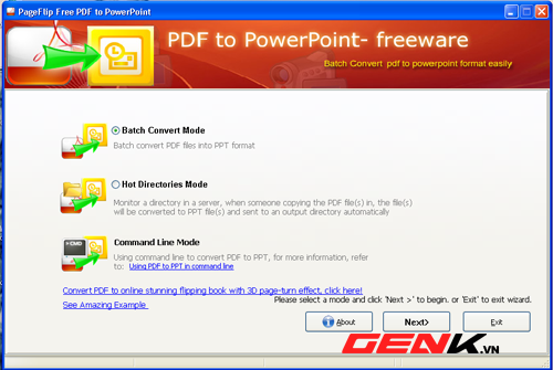 chuyển PDF sang PowerPoint