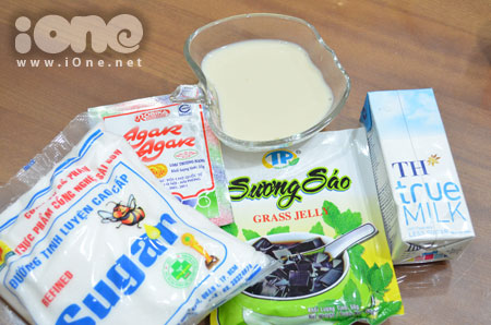 thạch sữa đậu nành