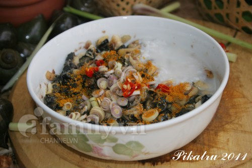 ốc nấu chuối đậu - hình minh họa 7